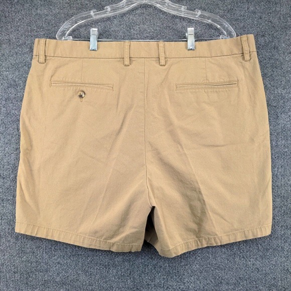 OId Navy Mens Ultimate Slim Chino Shorts Tan Size 40 Slash Pockets - Picture 3 of 11